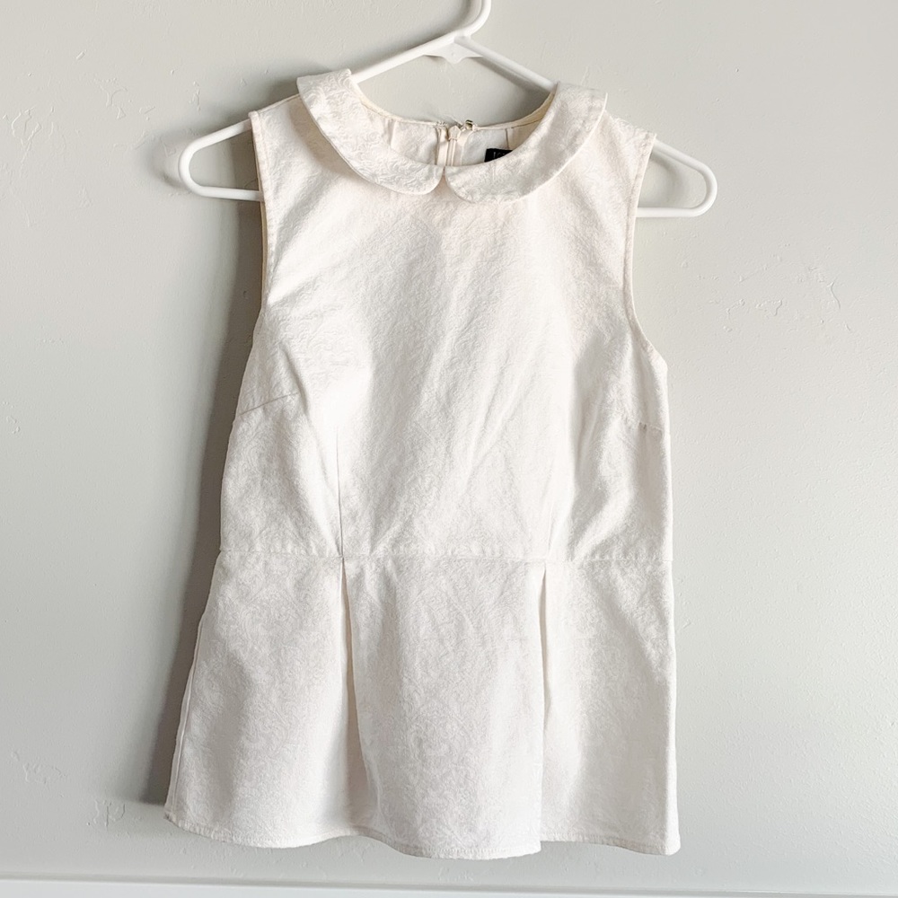 Jcrew peplum tank